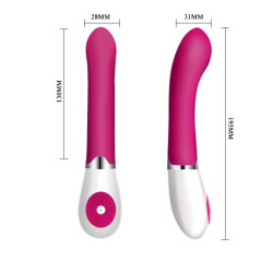 Pretty Love  Vibromasseur Daniel rose - 19.5 x 3.1 cm